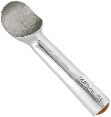 Zeroll, Size 20, in Silver 1020 Original Ice Cream Unique Liquid Filled Heat Conductive Handle Simple One Piece Aluminum Design Easy Release 40