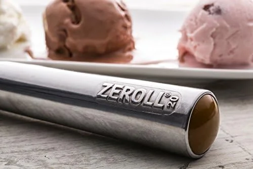 Zeroll, Size 20, in Silver 1020 Original Ice Cream Unique Liquid Filled Heat Conductive Handle Simple One Piece Aluminum Design Easy Release 40