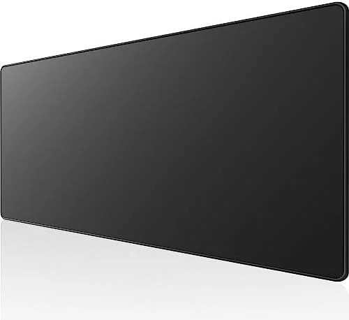 KTRIO Large Gaming Mouse Pad Desk Mat - Superior Micro-Weave Cloth for Precise Mouse Control, Non-Slip Rubber Base, Stitched Edges, Water-Resistant