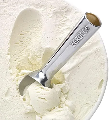 Zeroll, Size 20, in Silver 1020 Original Ice Cream Unique Liquid Filled Heat Conductive Handle Simple One Piece Aluminum Design Easy Release 40