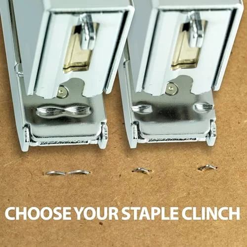 Officemate Classic Plier Stapler Bundle with 10, 000 Staples, Metal, Silver (97768)