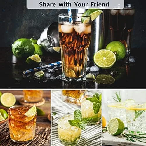 Ice Cube Trays Set of 2, Easy Release 15 Flexible Silicone Ice Cube Molds with Removable Lid Reusable Freezer Ice Trays Stackable for Whiskey, Baby