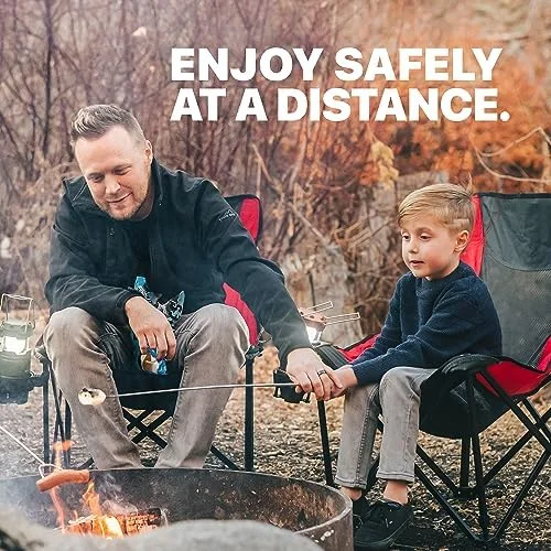 MalloMe Smores Sticks for Fire Pit Long - Marshmallow Roasting Sticks Smores Kit - Smore Skewers Hot Dog Fork Campfire Cooking Equipment, Camping